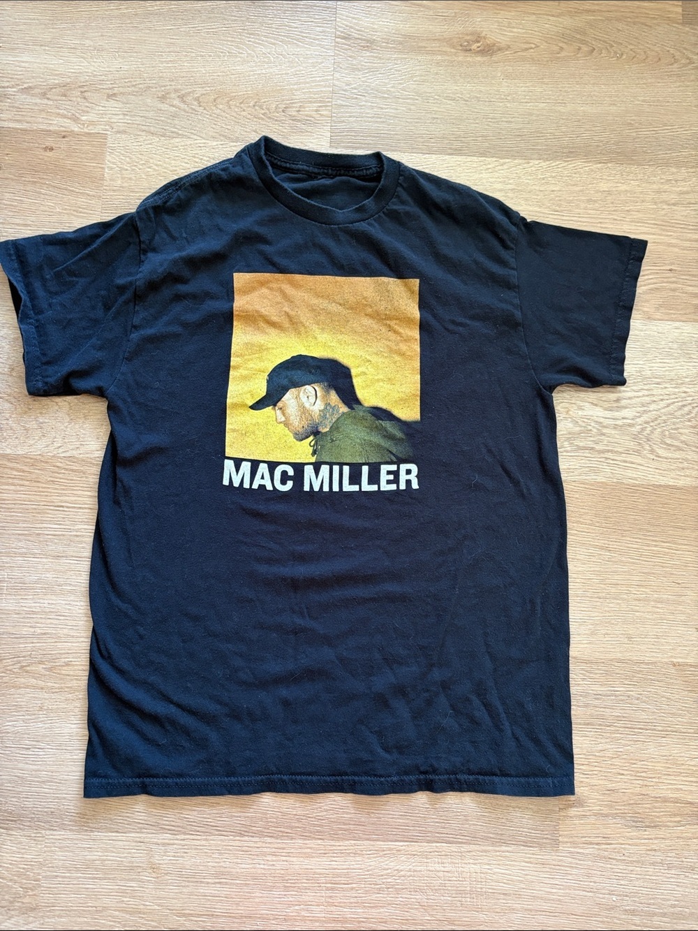Mac Miller Black Graphic Tee - Men's Casual Shirt